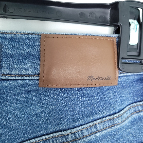 MADEWELL Women's 9" Mid  Rise Skinny Crop Button Fly Jeans Size 25 - Picture 12 of 16